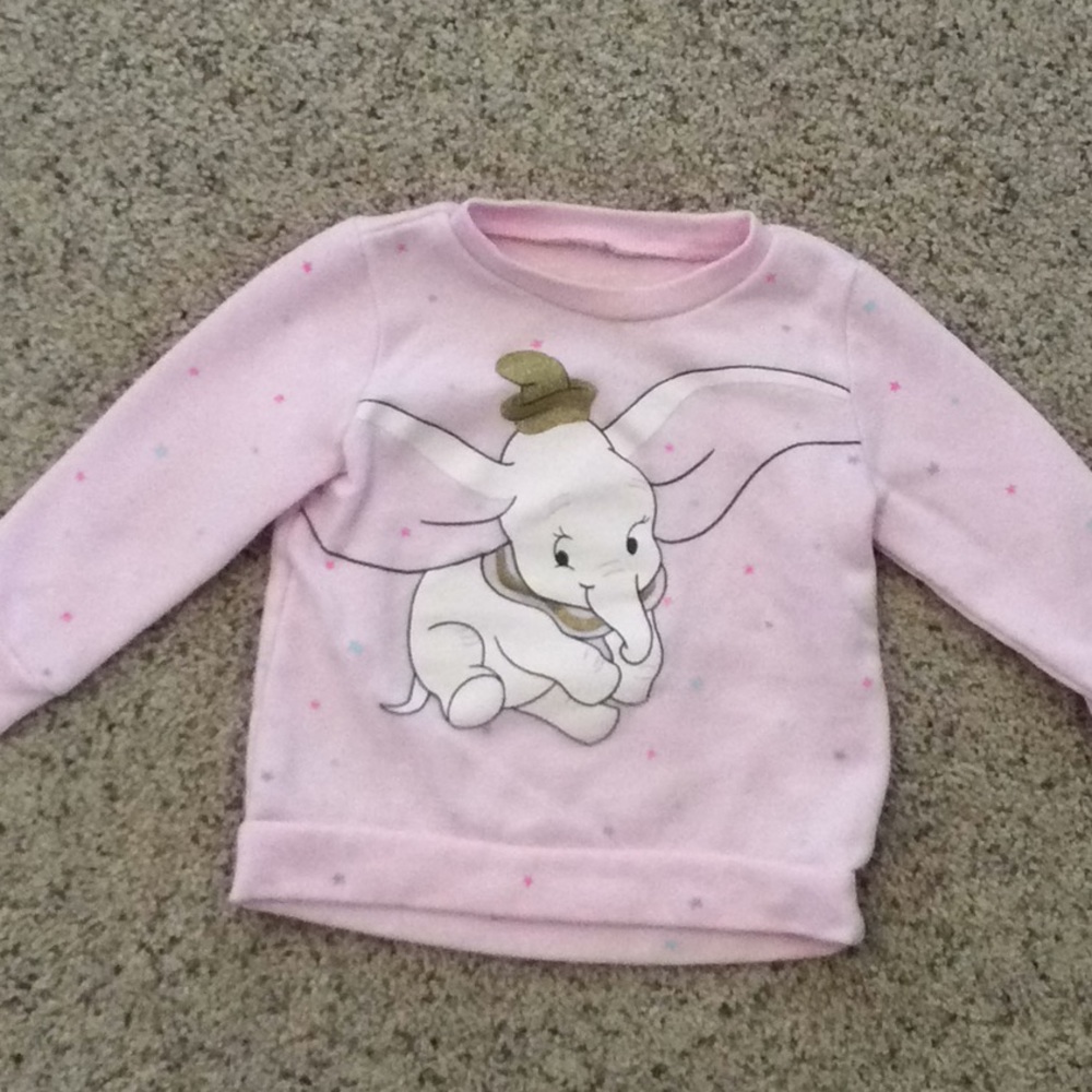 Pink Disney Dumbo Sweater
